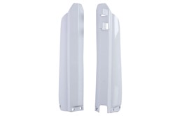 Shock absorbers cover, colour white fits YAMAHA YZ 125-426 1996-2004
