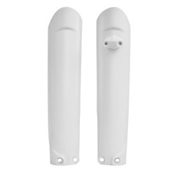Shock absorbers cover, colour white fits KTM EXC, SX, XC, XCF-W, XC-W 125-500 2015-2023