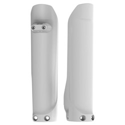 Shock absorbers cover, colour white fits HUSQVARNA FE, TE, TX, FX 150-501 2015-2023