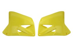 Osłony chłodnic, kolor Żółty pasuje do SUZUKI RM 125/250 2001-2008