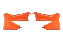 Osłony chłodnic, kolor Pomarańczowy pasuje do KTM SX 85 2006-2012