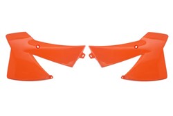 Osłony chłodnic, kolor Pomarańczowy pasuje do KTM SX 65 2002-2008