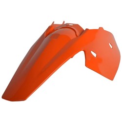 Błotnik tylny, kolor Pomarańczowy pasuje do KTM EXC, SX, XC, XC-F 125-530 2003-2007