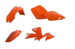 Plastiki off road, kolor Pomarańczowy pasuje do KTM EXC, EXC-F 125-525 2003-2003
