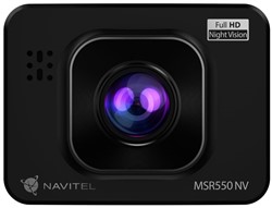 Wideorejestrator NAVITEL MSR550NV kąt widzenia 140° format wideo MOV