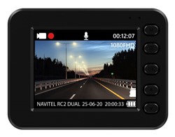Video-recorder NAVITEL RC2 DUAL view angle 140/100° video format MOV_2