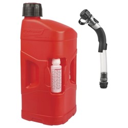 Canister 20$, hose with cap 8460000001 POL POLISPORT, colour Red (oil mixer 250 ml)