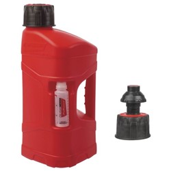 Canister 10$, fast refuel cap 8464600002 POL POLISPORT, colour Red (oil mixer 125 ml)
