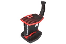 Motorcycle lifting table POLISPORT, colour black/red, folding