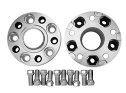 Wheel spacer 2x25 mm screwed 5x112 57,1 mm A-571-25-5-112