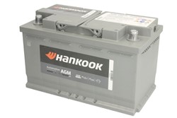 Akumulators HANKOOK START&STOP AGM AGM58020 12V 80Ah 800A (314x174x190)