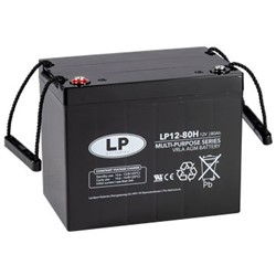Vieglo auto akumulators LANDPORT LP12-80H
