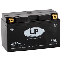 Akumulators LANDPORT LT7B-4 LP 12V 6,5Ah (197x66x93)_0