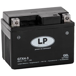 Akumulators LANDPORT LTX4-3 LP 12V 3Ah 50A (197x70x86)