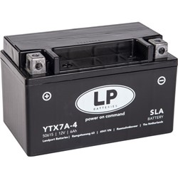 Akumulators LANDPORT LTX7A-4 LP 12V 6Ah 105A (197x87x94)_0