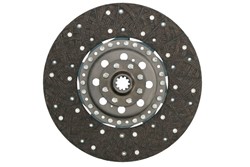 Clutch disc/plate organic (330mm) fits: MASSEY FERGUSON 1004, 1004 T, 298, 298 FR, 298 UK, 592, 595, 595 MK II, 595 TURBO, 698, 698 T