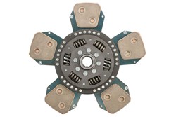 Clutch disc/plate ceramic (330mm) fits: LANDINI 9550; MASSEY FERGUSON 1004 T, 390, 390 T, 398, 398 HILINE, 398 T, 399, 399 HILINE, 399 S, 698, 699