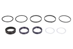 Hydraulic actuator repair kit fits: CASE IH 395, 3210, 3220, 3230, 495, 4210, 4220, 4230, 4240, 595, 695, 795, 895, 995, 100, 80, 90; NEW HOLLAND 5110, 5610, 5900, 6410, 6610, 6810, 7610, 7710