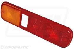 Lampshade, rear L/R fits: CASE IH 105, 115, 75, 85, 95; NEW HOLLAND T5030 2WD, T5030 4WD, T5040 2WD, T5040 4WD, T5050 2WD, T5050 4WD, T5060 2WD, T5060 4WD, T5070