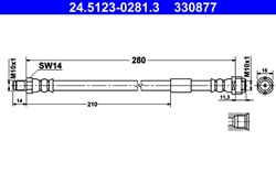 Przewód hamulcowy elastyczny 24.5123-0281.3_1