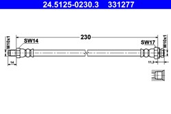 Przewód hamulcowy elastyczny 24.5125-0230.3_1