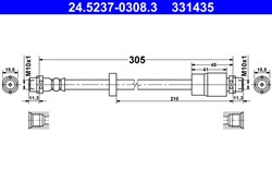 Bremžu šļauka/caurule ATE 24.5237-0308.3_1