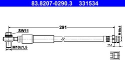 Przewód hamulcowy elastyczny 83.8207-0290.3