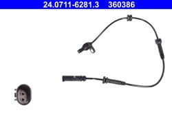 ABS andur (rattal) ATE 24.0711-6281.3