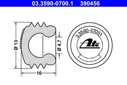 Repair Kit, wheel brake cylinder 03.3590-0700.1_1
