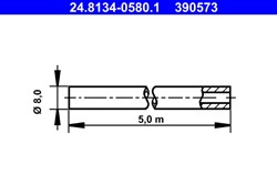 Przewód hamulcowy metalowy 24.8134-0580.1_1