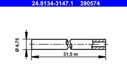 Przewód hamulcowy metalowy 24.8134-3147.1_1