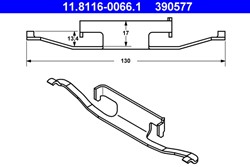 Bremžu kluču montāžas komplekts ATE 11.8116-0066.1_2