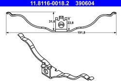 Bremžu kluču montāžas komplekts ATE 11.8116-0018.2_1