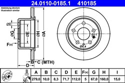 Bremžu disks ATE 24.0110-0185.1 (pārdošanas vienība - 1 gab.)_2