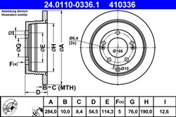 Bremžu disks ATE 24.0110-0336.1 (pārdošanas vienība - 1 gab.)_0