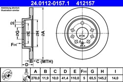 Bremžu disks ATE 24.0112-0157.1 (pārdošanas vienība - 1 gab.)_2