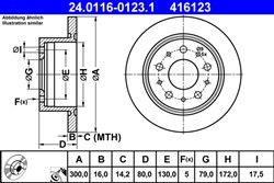 Bremžu disks ATE 24.0116-0123.1 (pārdošanas vienība - 1 gab.)_2