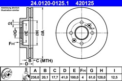 Bremžu disks ATE 24.0120-0125.1 (pārdošanas vienība - 1 gab.)_0