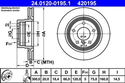 Bremžu disks ATE 24.0120-0195.1 (pārdošanas vienība - 1 gab.)_2