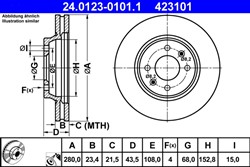 Bremžu disks ATE 24.0123-0101.1 (pārdošanas vienība - 1 gab.)_0