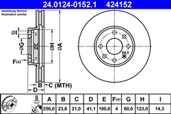 Bremžu disks ATE 24.0124-0152.1 (pārdošanas vienība - 1 gab.)_2