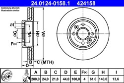 Bremžu disks ATE 24.0124-0158.1 (pārdošanas vienība - 1 gab.)_2