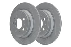 Brake disc ATE PowerDisc (1 pcs) rear L/R fits VOLVO S60 I, S70, S80 I, S80 II, V70 I, V70 II, XC70 I_3