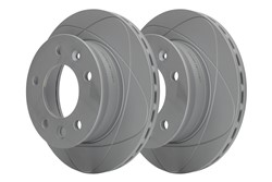 Brake disc ATE PowerDisc (1 pcs) front L/R fits MERCEDES SPRINTER 2-T (B901, B902), SPRINTER 3-T (B903), SPRINTER 4-T (B904); VW LT 28-35 II, LT 28-46 II_3