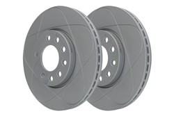 Brake disc ATE PowerDisc (1 pcs) front L/R fits FIAT CROMA; OPEL SIGNUM, VECTRA C, VECTRA C GTS; SAAB 9-3, 9-3X_3
