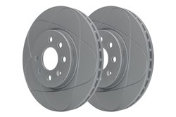 Brake disc ATE PowerDisc (1 pcs) front L/R fits OPEL ASTRA H, ASTRA H GTC, ASTRA H/KOMBI_1