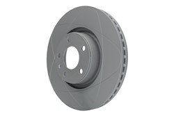 Brake disc ATE PowerDisc (1 pcs) front L/R fits AUDI A6 ALLROAD C6, A6 C6, A8 D3_3