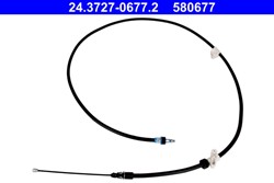 Cable Pull, parking brake 24.3727-0677.2_2