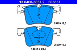 Brake Pad Set, disc brake 13.0460-3857.2_1