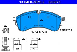 Brake Pad Set, disc brake 13.0460-3879.2_1